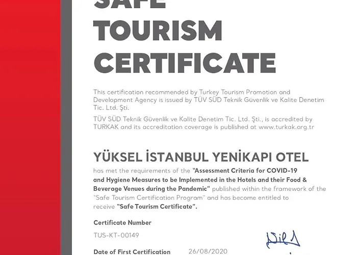 Szálloda Yuksel Yenikapi Isztambul